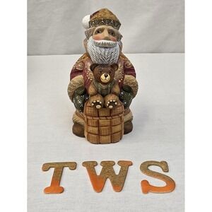 G DeBrekht Artistic Studios Bear Friend Santa Gift Givers Series Limited Edition